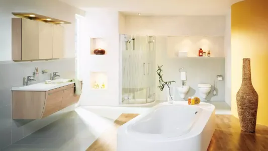 Modern Bathroom Free Standing Tub H